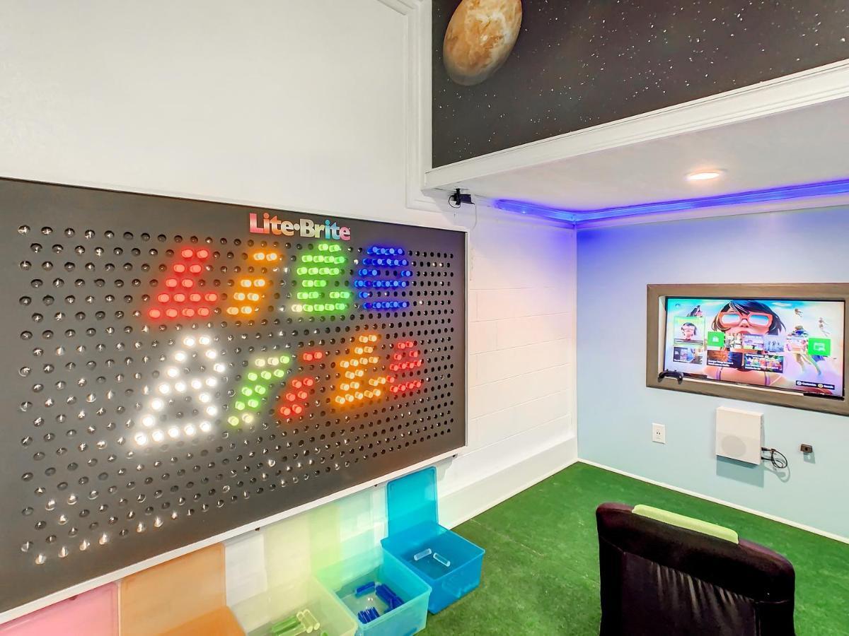 7 Bdr Family Themed Home With Mario Games Room And Free Pool Heat Orlando Luaran gambar