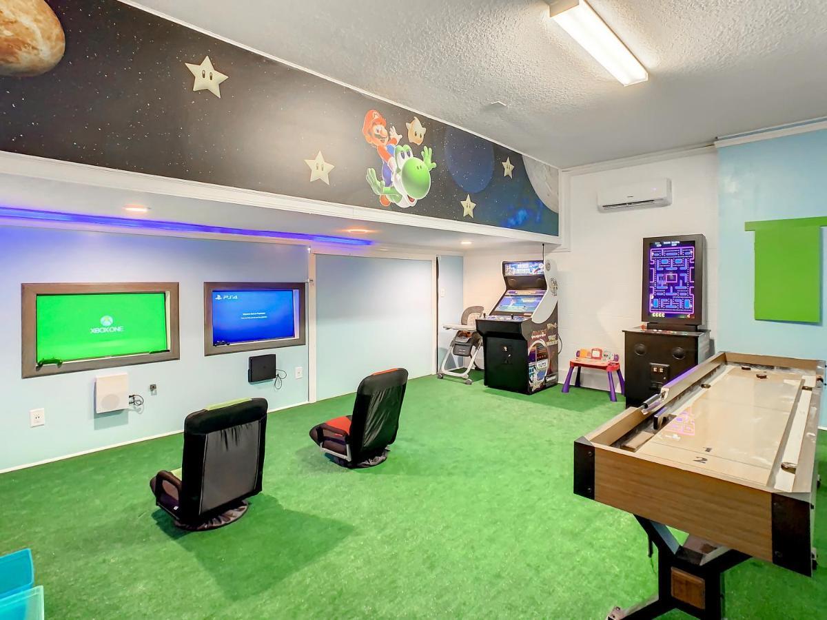 7 Bdr Family Themed Home With Mario Games Room And Free Pool Heat Orlando Luaran gambar